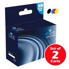 Kodak 30XL High-Capacity Compatible Ink Cartridges - Set of 2 - Black & Colour - (Think Alternative) Image